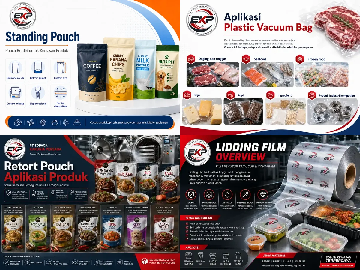 Secondary Packing - beberapa produk perwakilan