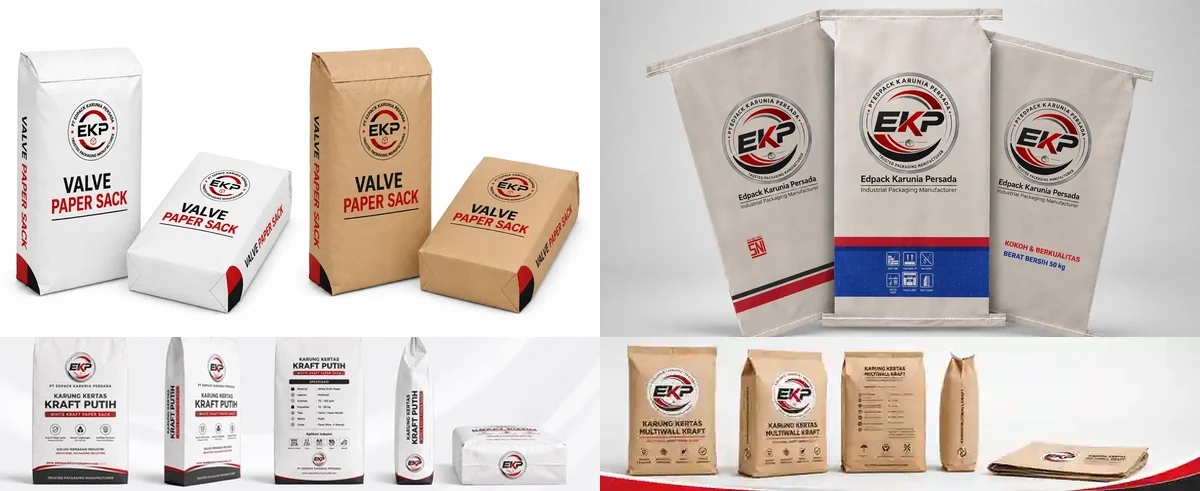 Semi Extensible Kraft Paper - beberapa produk perwakilan