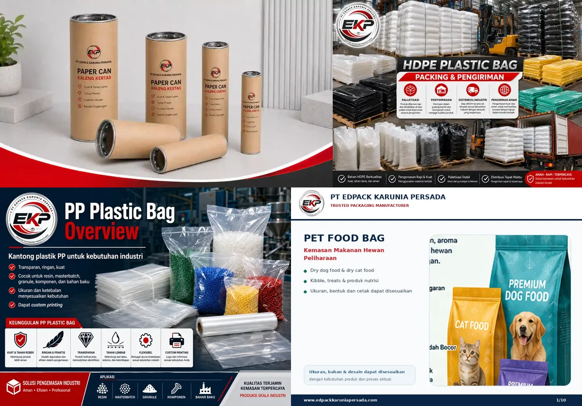 Filling - beberapa produk perwakilan