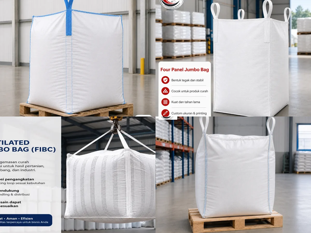 Palletizing atau container loading bila digunakan - beberapa produk perwakilan