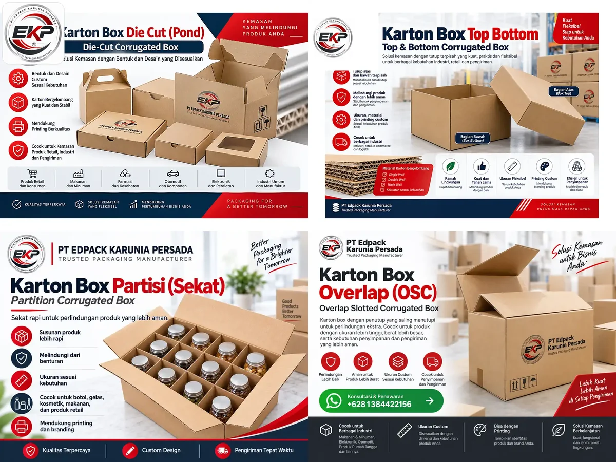 E-Commerce - beberapa produk perwakilan