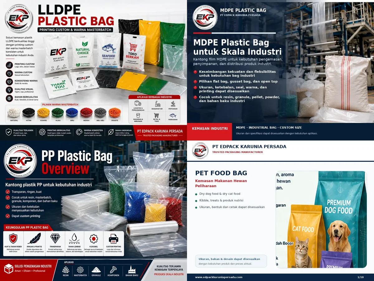 Open Top Bag - beberapa produk perwakilan