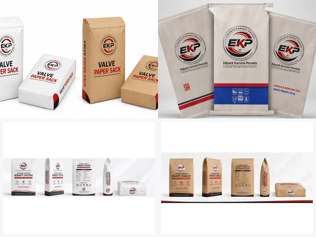 Kraft Laminasi PE - beberapa produk perwakilan