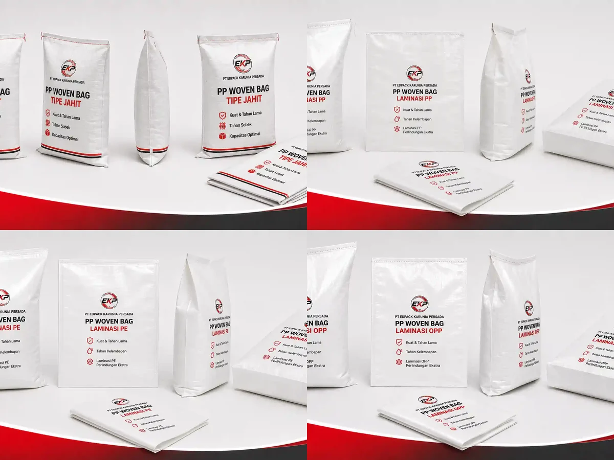 Woven Bag Polypropylene (PP) - beberapa produk perwakilan