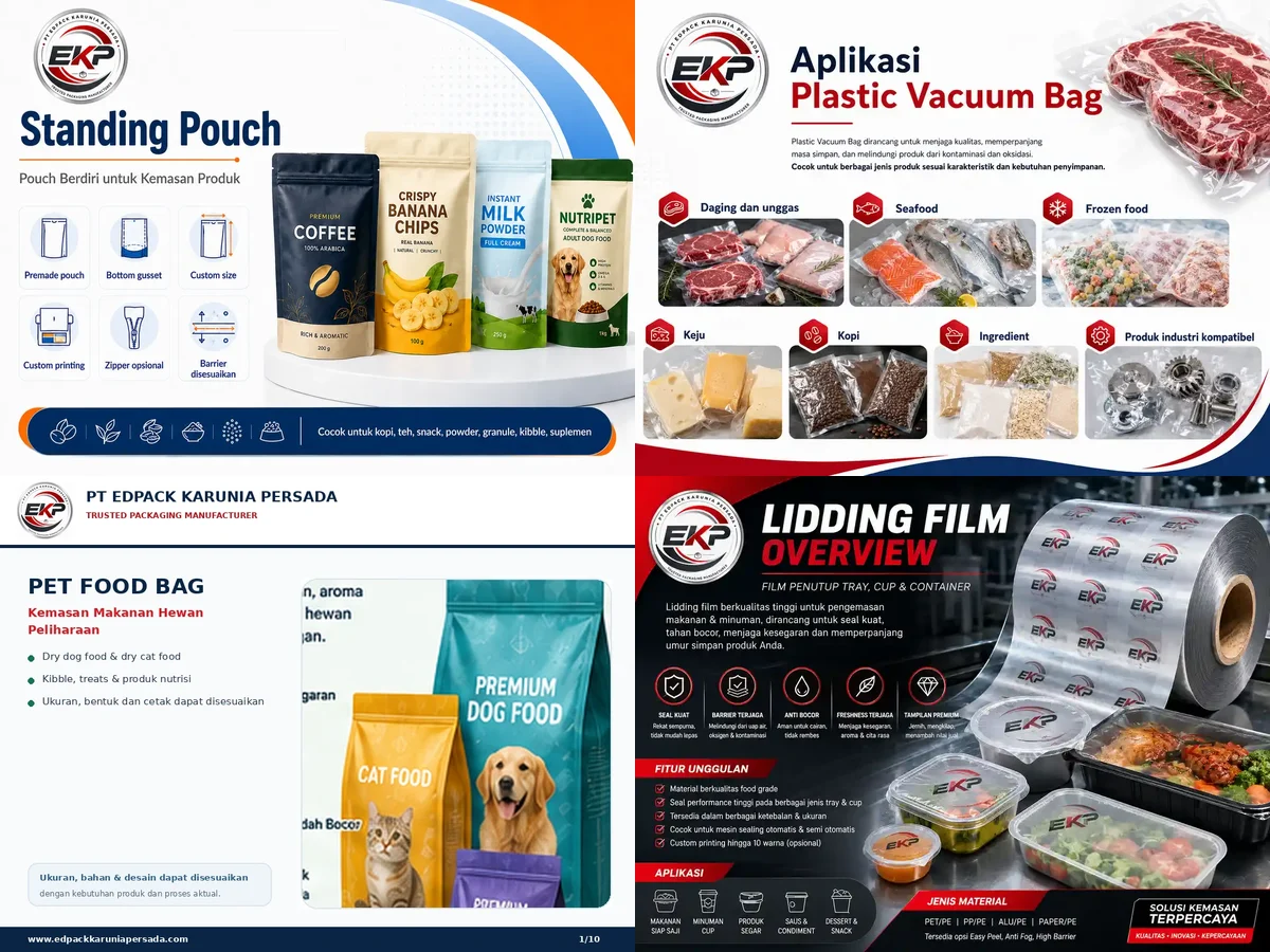 Flexible & Specialty - beberapa produk perwakilan