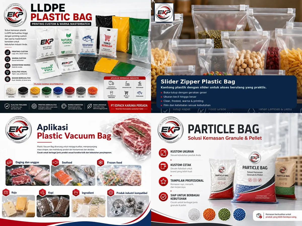 LLDPE - beberapa produk perwakilan