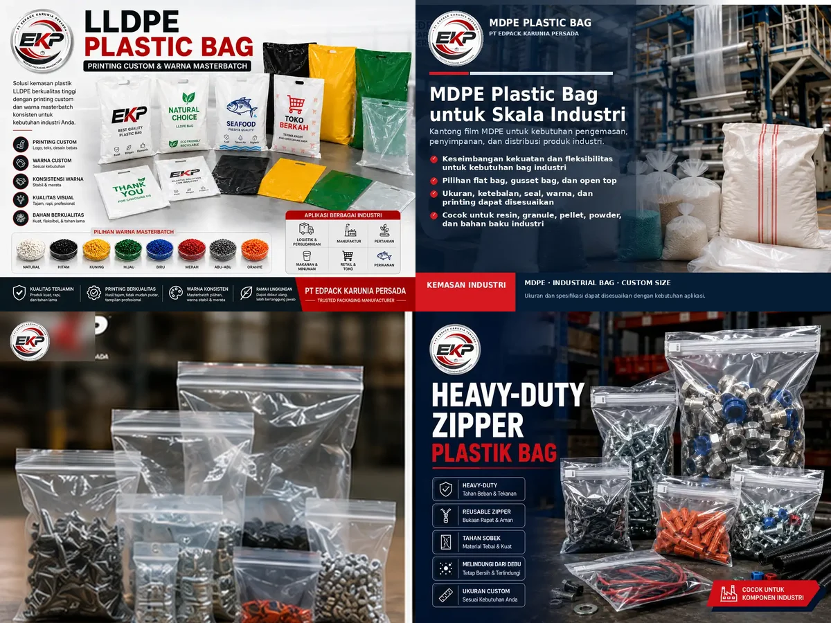 Plastic Bag - beberapa produk perwakilan