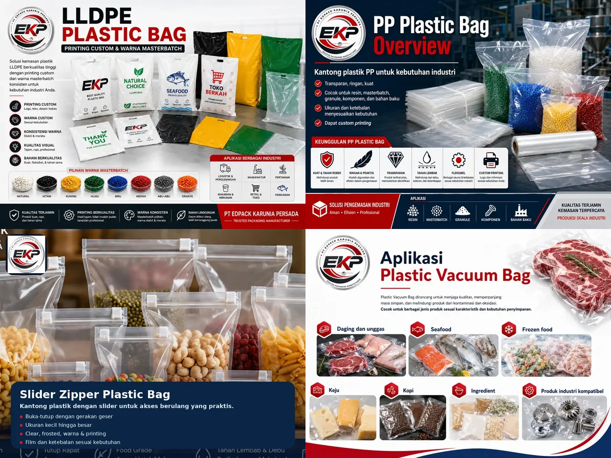 Gusset Bag - beberapa produk perwakilan