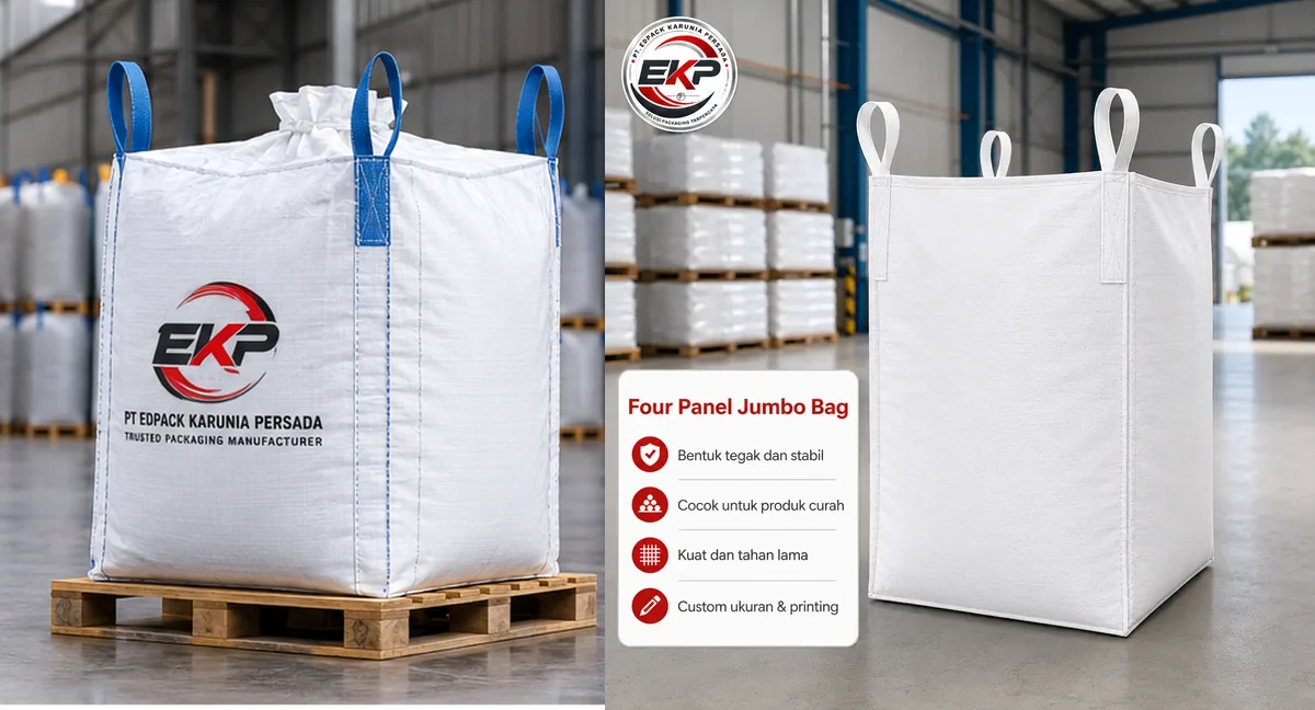 Kemasan Curah Fleksibel Industri - U-Panel FIBC - beberapa produk perwakilan