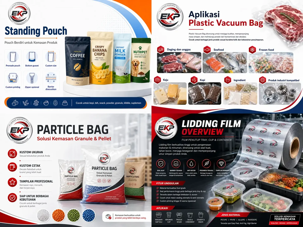 Seal Integrity - beberapa produk perwakilan