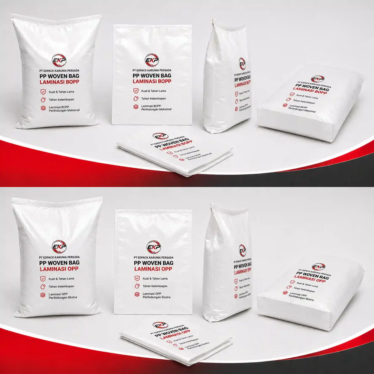 Glossy / Matte Finish Option - beberapa produk perwakilan