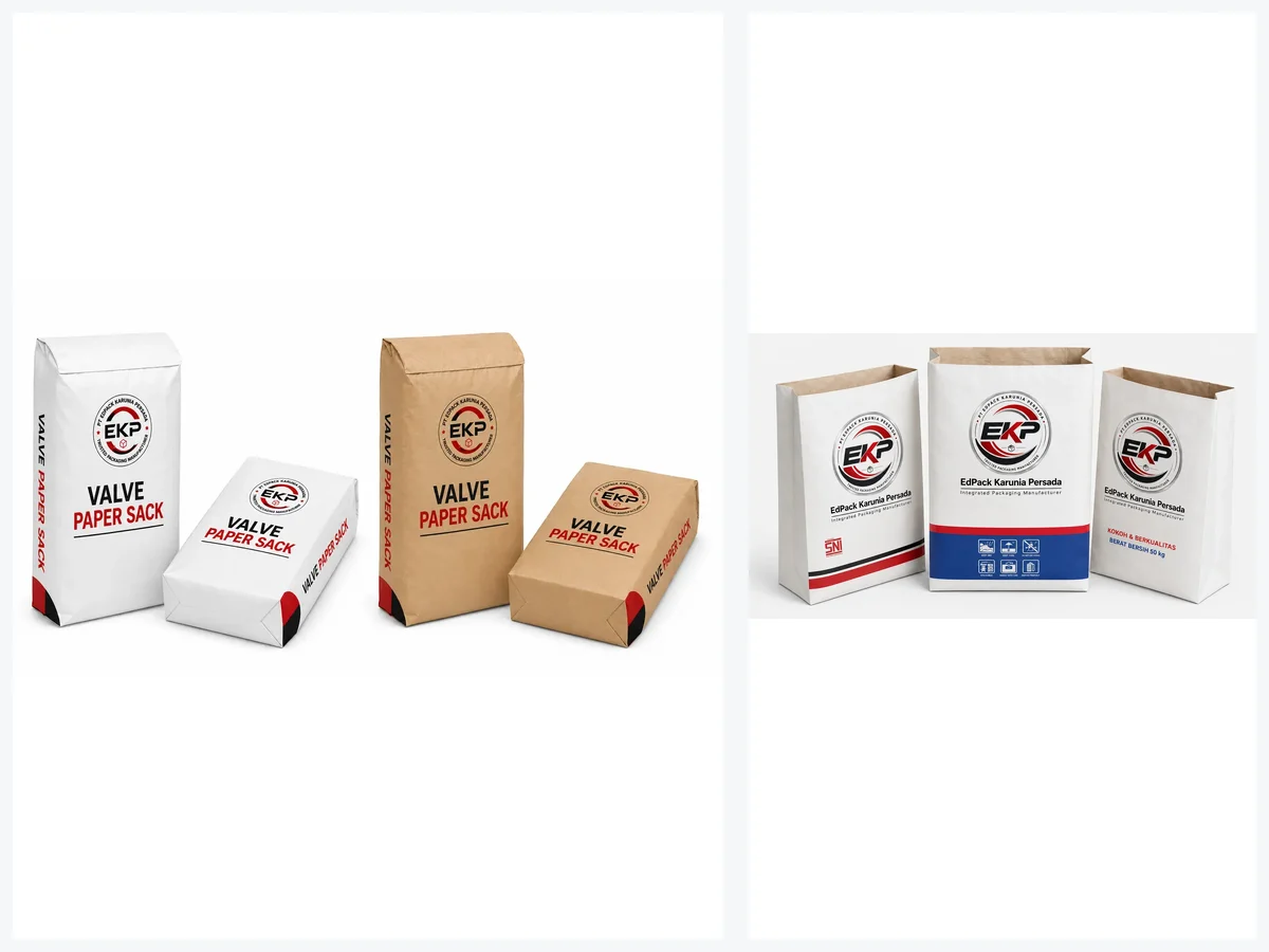 Custom sesuai densitas produk, volume, ukuran kemasan dan target berat isi - beberapa produk perwakilan