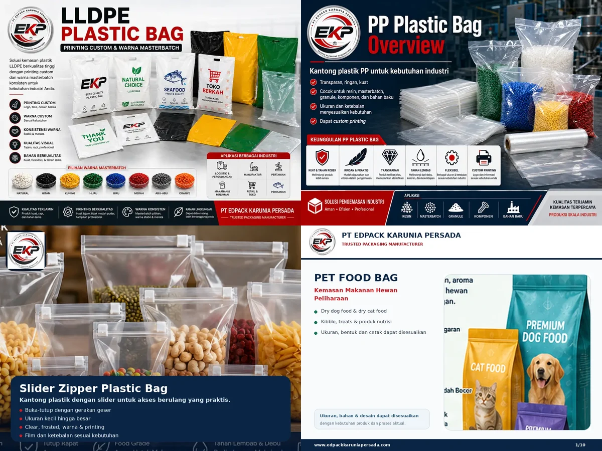 Flat Bag - beberapa produk perwakilan