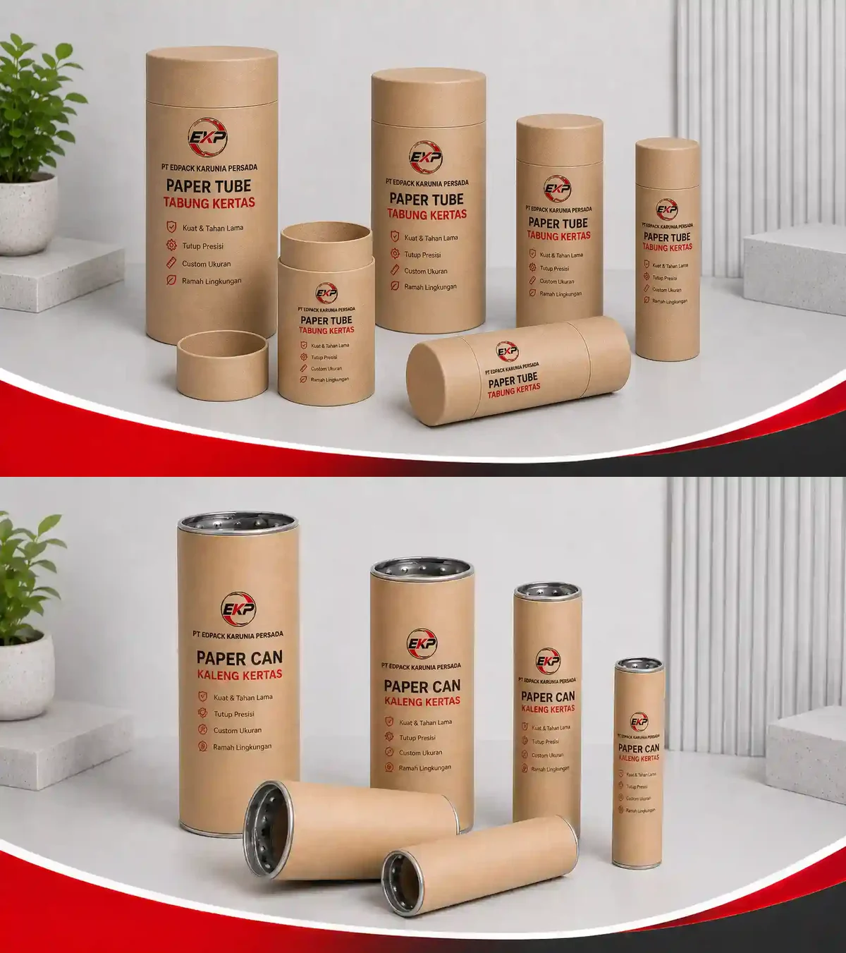 Badan Tabung - beberapa produk perwakilan