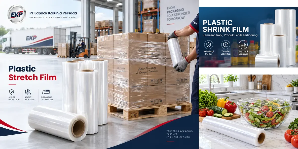 Plastic Wrapping - beberapa produk perwakilan