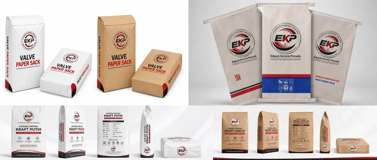 Kraft Laminasi PE - beberapa produk perwakilan