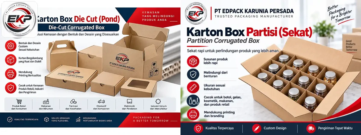 Kemasan Retail - beberapa produk perwakilan