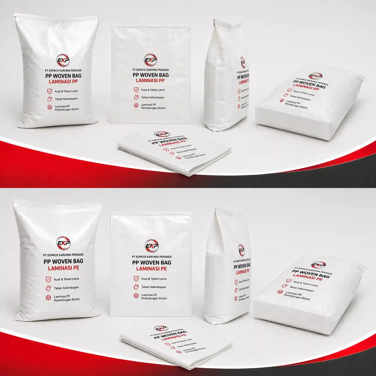 Kerapatan Permukaan - beberapa produk perwakilan