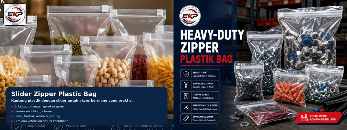 Zipper Closure Bag - beberapa produk perwakilan