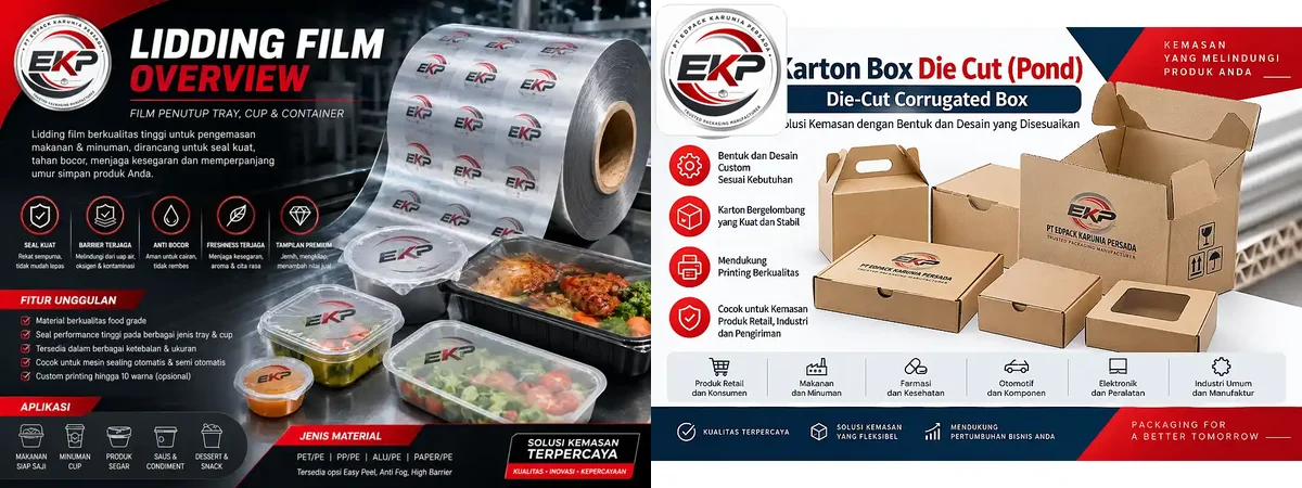Cutting / Die Cutting - beberapa produk perwakilan