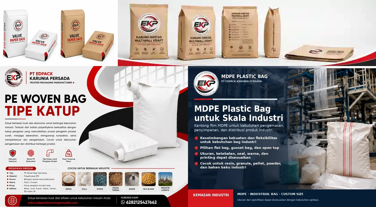 Bahan Baku Industri - beberapa produk perwakilan