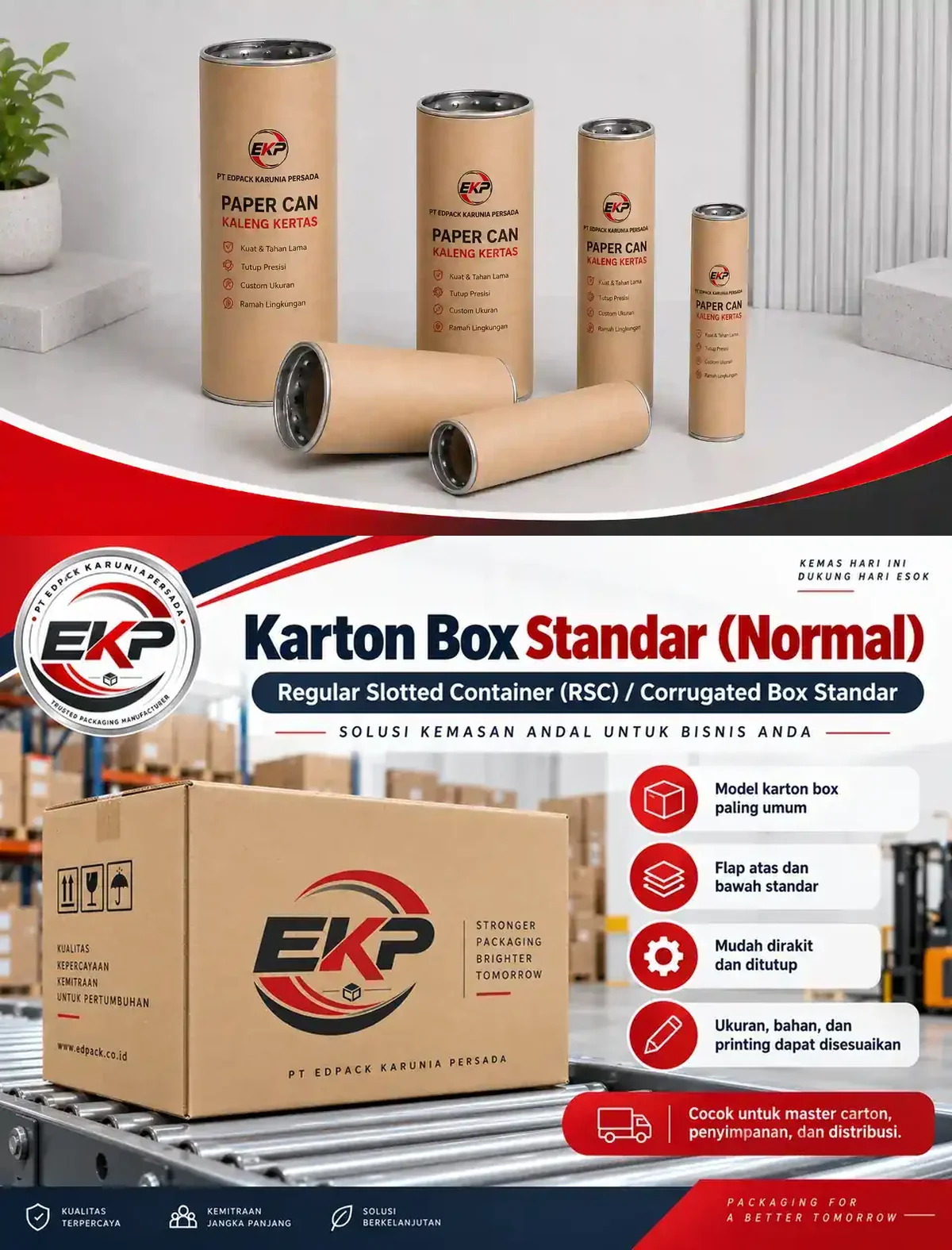 Kemasan Sekunder - beberapa produk perwakilan