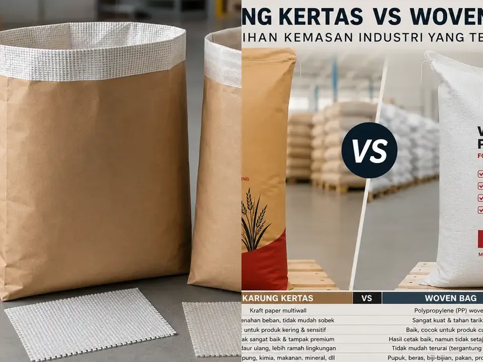 Laminasi Woven untuk Kemasan Industri - beberapa gambar perwakilan
