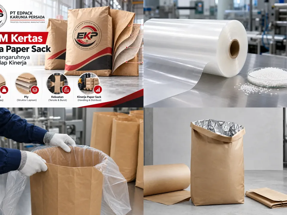 Kertas untuk Kemasan Industri - beberapa gambar perwakilan
