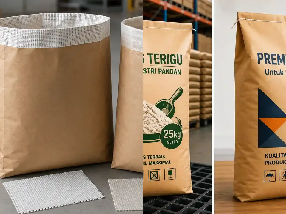 Woven PE untuk Kemasan Industri - beberapa gambar perwakilan