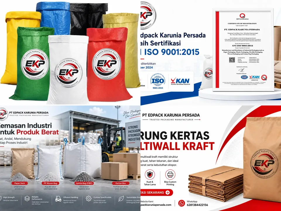 Kemasan Industri - beberapa gambar perwakilan