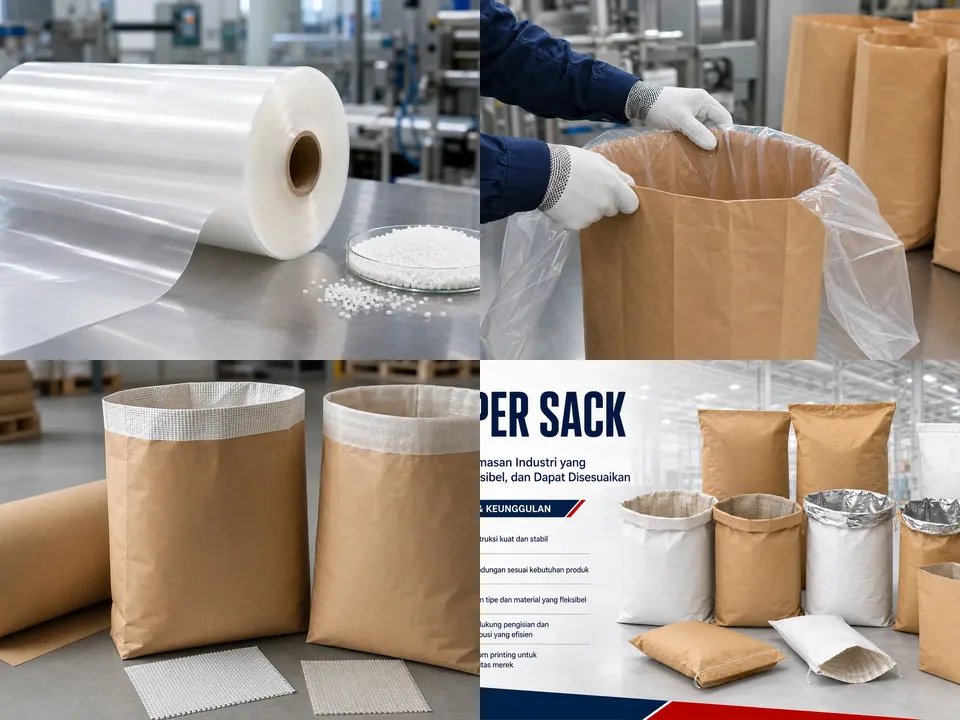 Inner Plastik untuk Kemasan Industri - beberapa gambar perwakilan