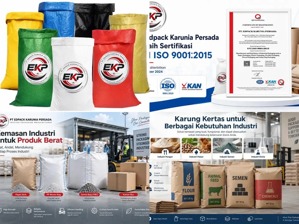Kemasan Industri - beberapa gambar perwakilan