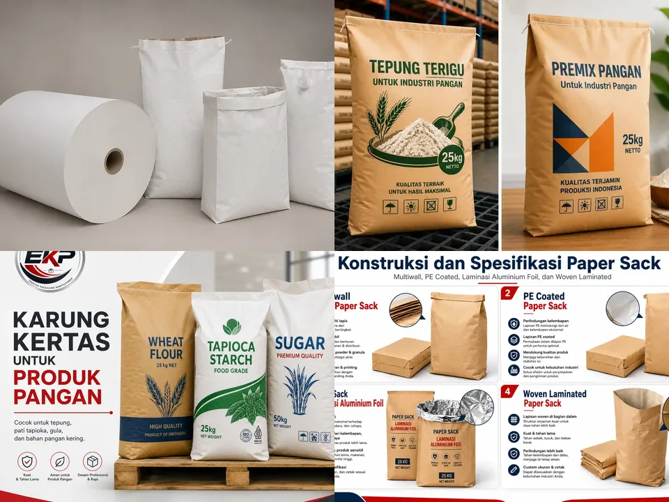 Kebutuhan Kemasan untuk Produksi - beberapa gambar perwakilan