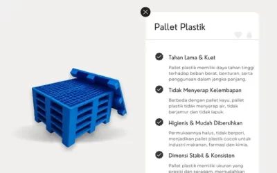 Pallet Plastik: Solusi Modern untuk Sistem Logistik yang Efisien dan Higienis!