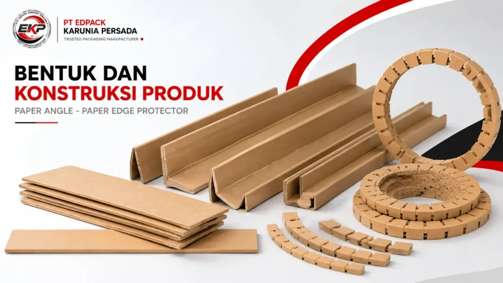 Siku Kertas - Paper Angle - Paper Protector: Fungsi, Jenis, Keunggulan, dan Aplikasinya 1 Bentuk dan konstruksi produk paper angle dan paper protector