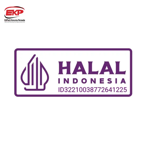 Logo Sertifikasi Halal PT Edpack Karunia Persada