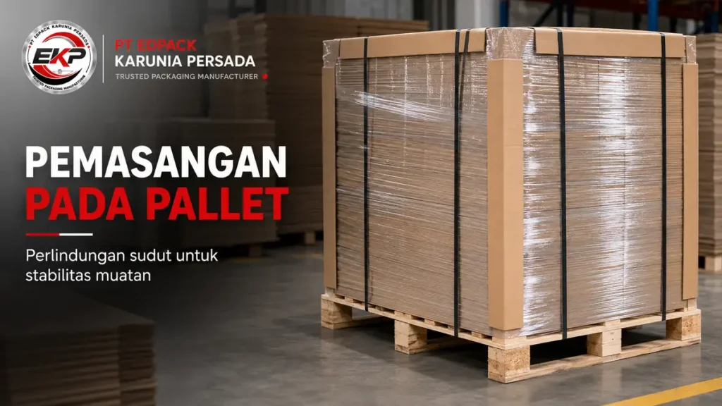 Paper Angle Protector – Siku Kertas untuk Pallet dan Tekanan Strapping