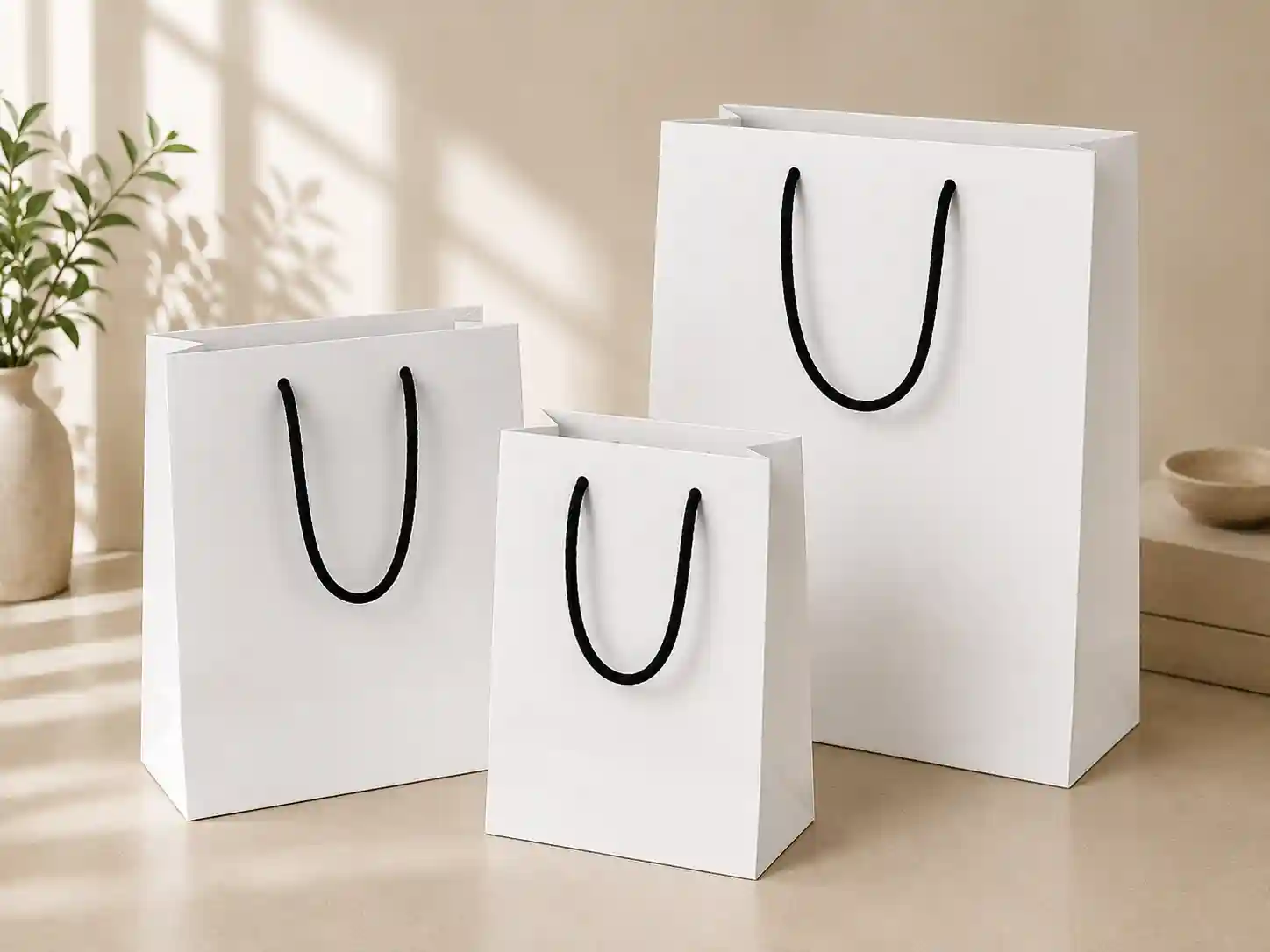Art Carton Shopping Bag - Tas Belanja - Kantong Kertas Art Karton 3 Art Carton Shopping Bag plain kantong kertas art carton