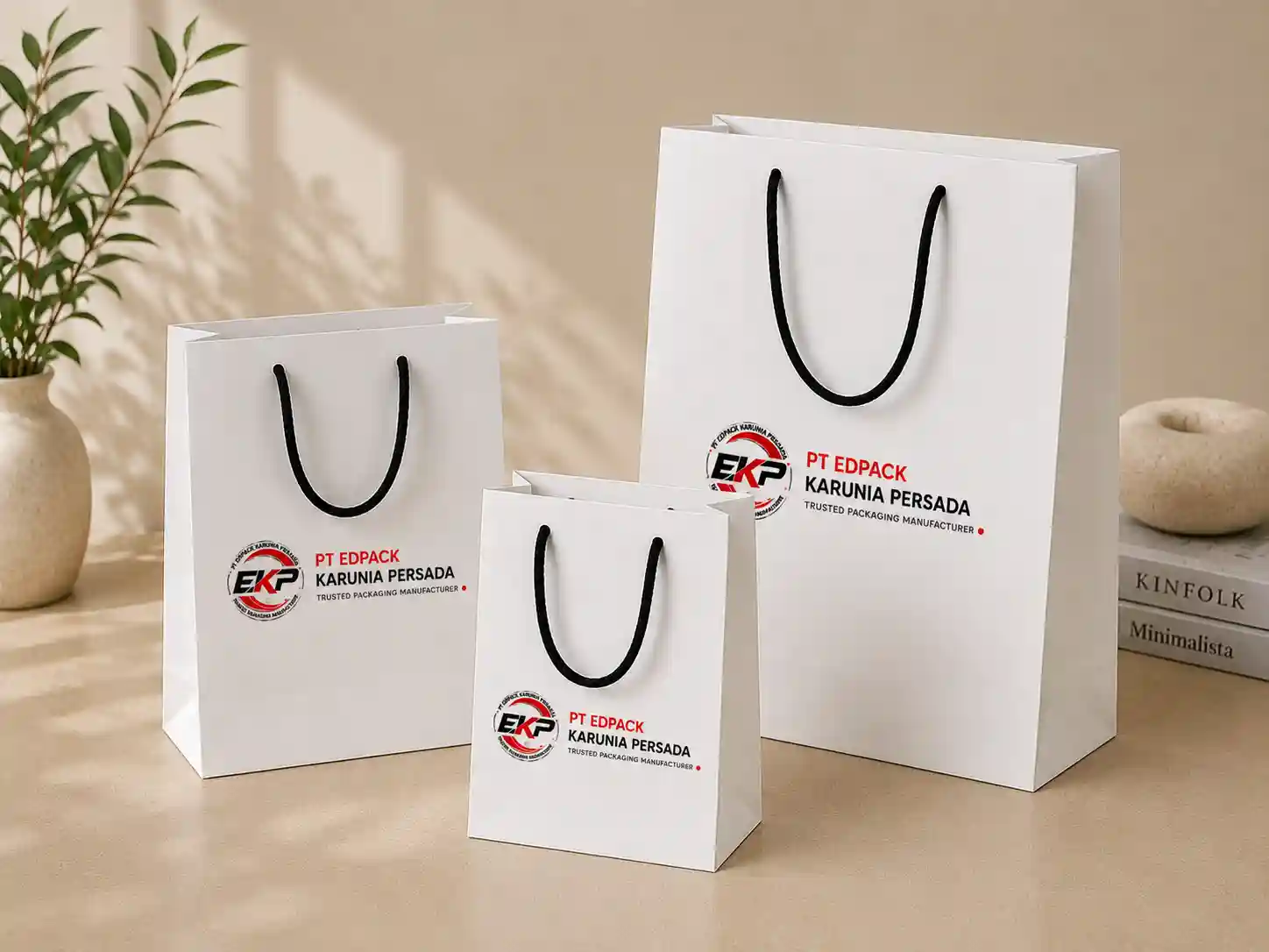 Art Carton Shopping Bag - Tas Belanja - Kantong Kertas Art Karton 5 Art Carton Shopping Bag High Performance
