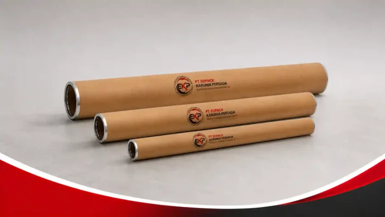 Metal Cap Paper Core – Tabung – Selonsong Kertas Dengan Tutup Logam