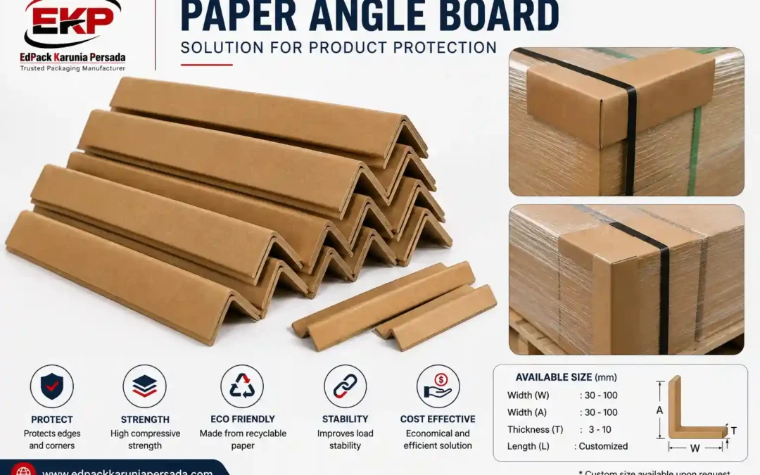 paper angle board - siku kertas edpack karunia persada