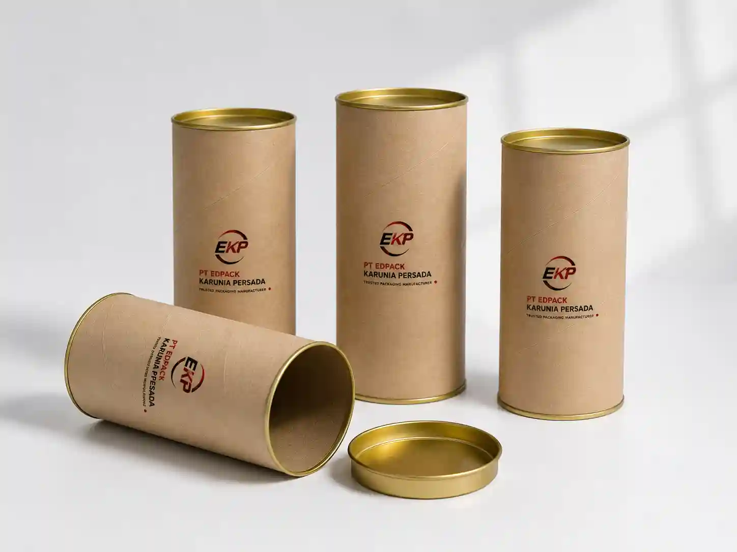 Paper Can - Tabung - Tube Kertas dengan Penutup Logam - Kaleng 5 Paper Can High Performance