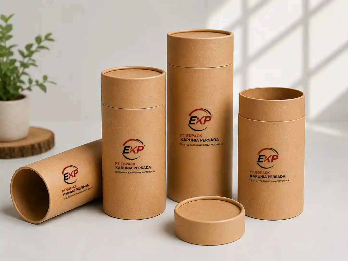 Paper Tube - Tabung - Tube Kertas 4 Paper Tube custom printed tabung atau selongsong kertas silinder dengan sambungan