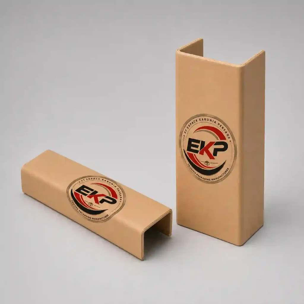 u shape paper edge protector - u shape paper angle - edpack karunia persada model 2