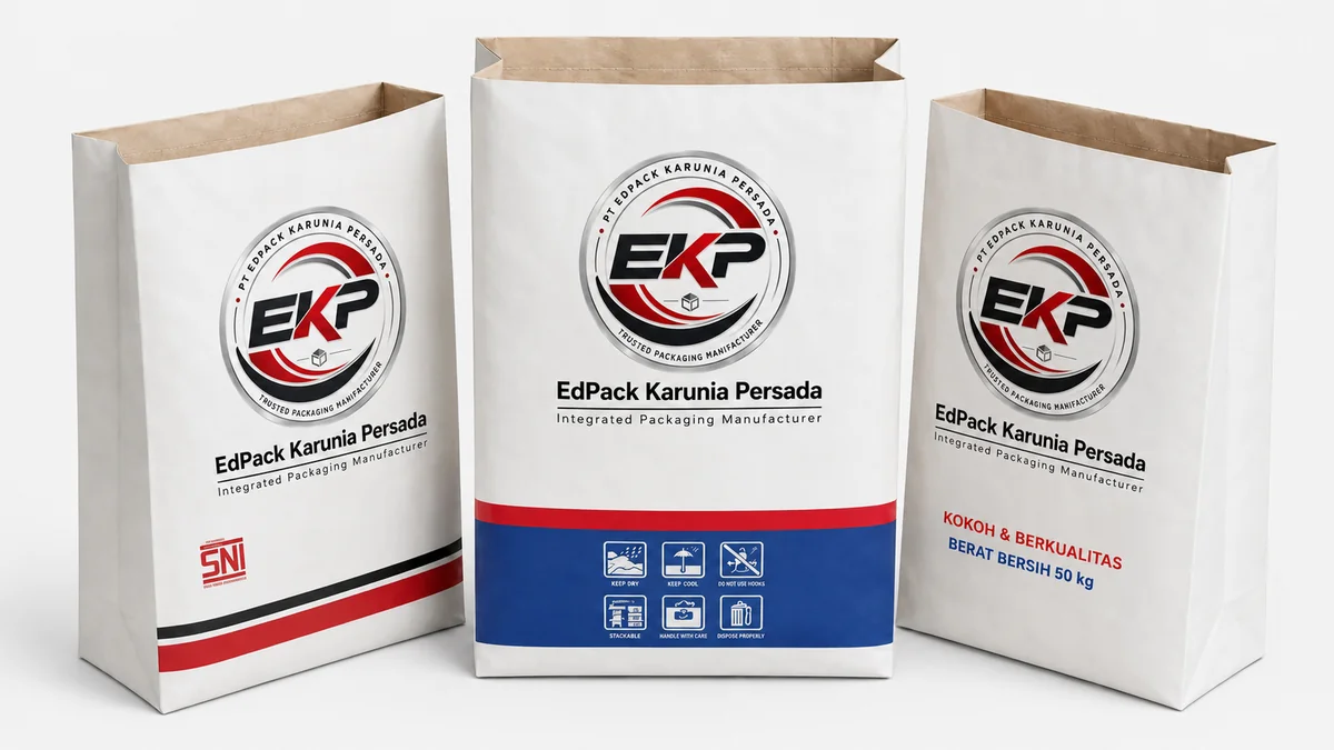 Karung Kertas Block Bottom Open Mouth Edpack